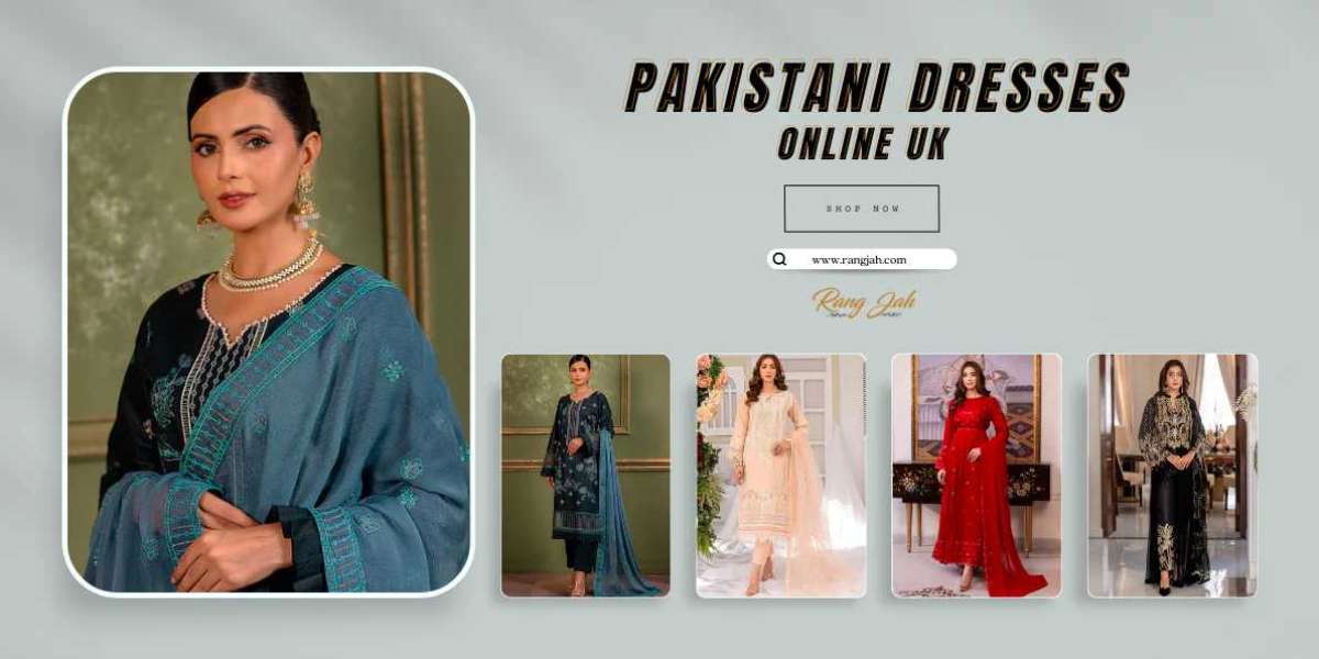A Stylish Journey: Pakistani Dresses Online UK at Rang Jah